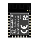 RF Solutions Ai-WB2-12F 2.7 → 3.6V WiFi and Bluetooth Module, IEEE 802.11 b/g/n ADC, GPIO, I2C, SPI, UART