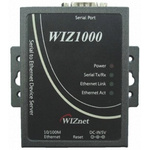WIZnet Inc WIZ1000 Interface Adapter, 10/100 Ethernet, RJ45, RS232