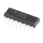 Texas Instruments, DAC 8 bit-, 10Msps, ±2.5LSB Parallel, 16-Pin PDIP