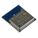 Espressif ESP-WROOM-02 2.5 to 3.6V WiFi Module, 802.11b, 802.11g, 802.11n GPIO, HSPI, I2C, I2S, IR, PWM, UART