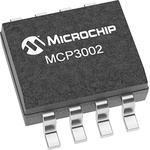 Microchip, Dual 10 bit- ADC 200ksps, 8-Pin MSOP