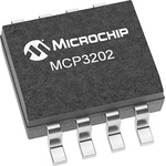 Microchip, Dual 12 bit- ADC 100ksps, 8-Pin MSOP