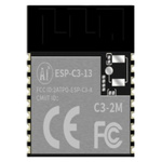 RF Solutions ESP32-C3-13 3.0 → 3.6V dc WiFi Module, Bluetooth Low Energy (BLE), WiFi ADC, GPIO, I2C, SPI, UART