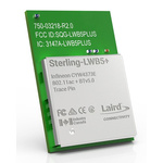 Laird Connectivity 453-00047C 3.6V dc WiFi and Bluetooth Module, 802.11a, IEEE 802.11ac, IEEE 802.11b/g, IEEE 802.11n