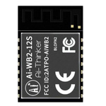 RF Solutions Ai-WB2-12S 2.7 → 3.6V WiFi and Bluetooth Module, IEEE 802.11 b/g/n ADC, GPIO, I2C, SPI, UART