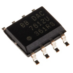 Texas Instruments, DAC Dual 12 bit-, 130ksps, Serial (SPI), 8-Pin SOIC