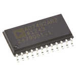 Analog Devices, 12-bit- ADC 1000ksps, 24-Pin SOIC W