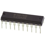 Texas Instruments, 11 10-bit- ADC 38ksps, 20-Pin PDIP