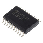 Texas Instruments, DAC Octal 12 bit-, 283ksps, ±0.6%FSR Serial (SPI/QSPI/Microwire), 20-Pin SOIC