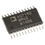 Analog Devices, 5 24-bit- ADC 4.8ksps, 24-Pin TSSOP