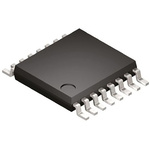 Texas Instruments, DAC Octal 12 bit- ±0.2%FSR Serial (SPI), 16-Pin TSSOP