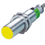 Turck M18 x 1 Inductive Sensor - Barrel, PNP Output, 8 mm Detection, IP67, Cable Terminal