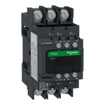 Schneider Electric LC1D Series Contactor, 120 V Coil, 3-Pole, 65 A, 1 NO + 1 NC
