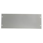 19-inch Front Panel, 4U, Grey, Aluminium