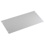 19-inch Front Panel, 5U, Grey, Aluminium