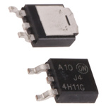 onsemi MJD44H11G NPN Transistor, 8 A, 80 V, 3-Pin DPAK