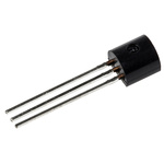 N-Channel MOSFET, 200 mA, 60 V, 3-Pin TO-92 onsemi 2N7000