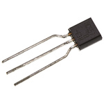 onsemi BC557B-ML PNP Transistor, -100 mA, -45 V, 3-Pin TO-92