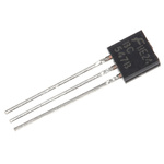 onsemi BC547B NPN Transistor, 100 mA, 45 V, 3-Pin TO-92