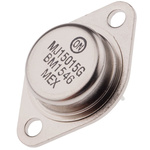 onsemi MJ15015G NPN Transistor, 15 A, 120 V, 2-Pin TO-204