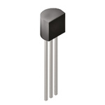 onsemi BC547B-ML NPN Transistor, 100 mA, 45 V, 3-Pin TO-92