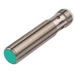 Pepperl + Fuchs M12 x 1 Inductive Sensor - Barrel, 2 mm Detection, IP67, M12 - 4 Pin Terminal