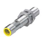 Turck M12 x 1 Inductive Sensor - Barrel, PNP Output, 90 mm Detection, IP67, M12 - 4 Pin Terminal
