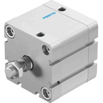 Festo Pneumatic Compact Cylinder 63mm Bore, 25mm Stroke, ADN Series, Double Acting
