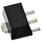 Nexperia BCX53-16,115 PNP Transistor, -1 A, -80 V, 4-Pin UPAK