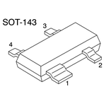 Nexperia BCV61A,215 Dual NPN Transistor, 100 mA, 30 V, 4-Pin SOT-143B