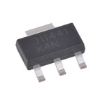 Diodes Inc DZT5551-13 NPN Transistor, 600 mA, 160 V, 3 + Tab-Pin SOT-223