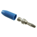 Cinch Connectors Blue Male Banana Plug - Solder Termination, 1750V, 15A