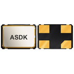 Abracon, 32.768kHz XO Oscillator, ±25ppm CMOS, 4-Pin SMD ASDK2-32.768KHZ-LRT