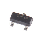 onsemi BC808-25LG PNP Transistor, -500 mA, -25 V, 3-Pin SOT-23