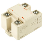 Semikron Bridge Rectifier Module, 60A, 1200V, 4-Pin