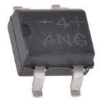 Vishay Bridge Rectifier, 800mA, 400V, 4-Pin