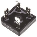 Vishay Bridge Rectifier, 15A, 50V, 4-Pin