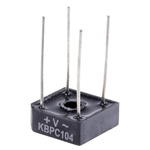 Vishay Bridge Rectifier, 3A, 400V, 4-Pin