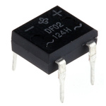 Vishay Bridge Rectifier, 1A, 200V, 4-Pin