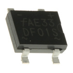 onsemi Bridge Rectifier, 1.5A, 100V, 4-Pin