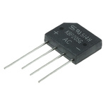 Taiwan Semiconductor Bridge Rectifier, 2A, 600V, 4-Pin