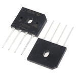 Vishay Bridge Rectifier, 8A, 600V, 4-Pin