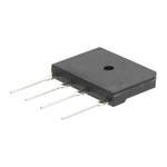 Diodes Inc Bridge Rectifier, 15A, 600V, 4-Pin