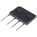 Diodes Inc Bridge Rectifier, 20A, 600V, 4-Pin