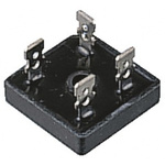 Vishay Bridge Rectifier, 12A, 50V, 4-Pin