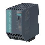 Siemens SITOP UPS1600 Switch Mode DIN Rail Panel Mount Power Supply with LED Display 24V dc Input Voltage, 24V dc