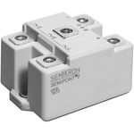 Semikron Bridge Rectifier Module, 150A, 1200V, 3-phase, 5-Pin