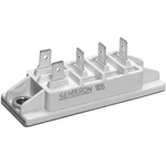 Semikron Bridge Rectifier Module, 75A, 1600V, 3-phase, 5-Pin