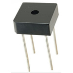 HY Electronic Corp Bridge Rectifier, 10A, 600V, 4-Pin