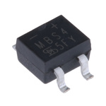 Taiwan Semiconductor Bridge Rectifier, 800mA, 400V, 4-Pin